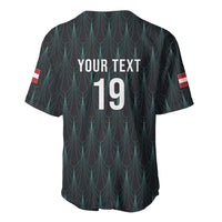 Custom World Football 2026 Austria Baseball Jersey Das Team Eagle Wing Style