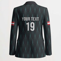 Custom World Football 2026 Austria Blazer Das Team Eagle Wing Style