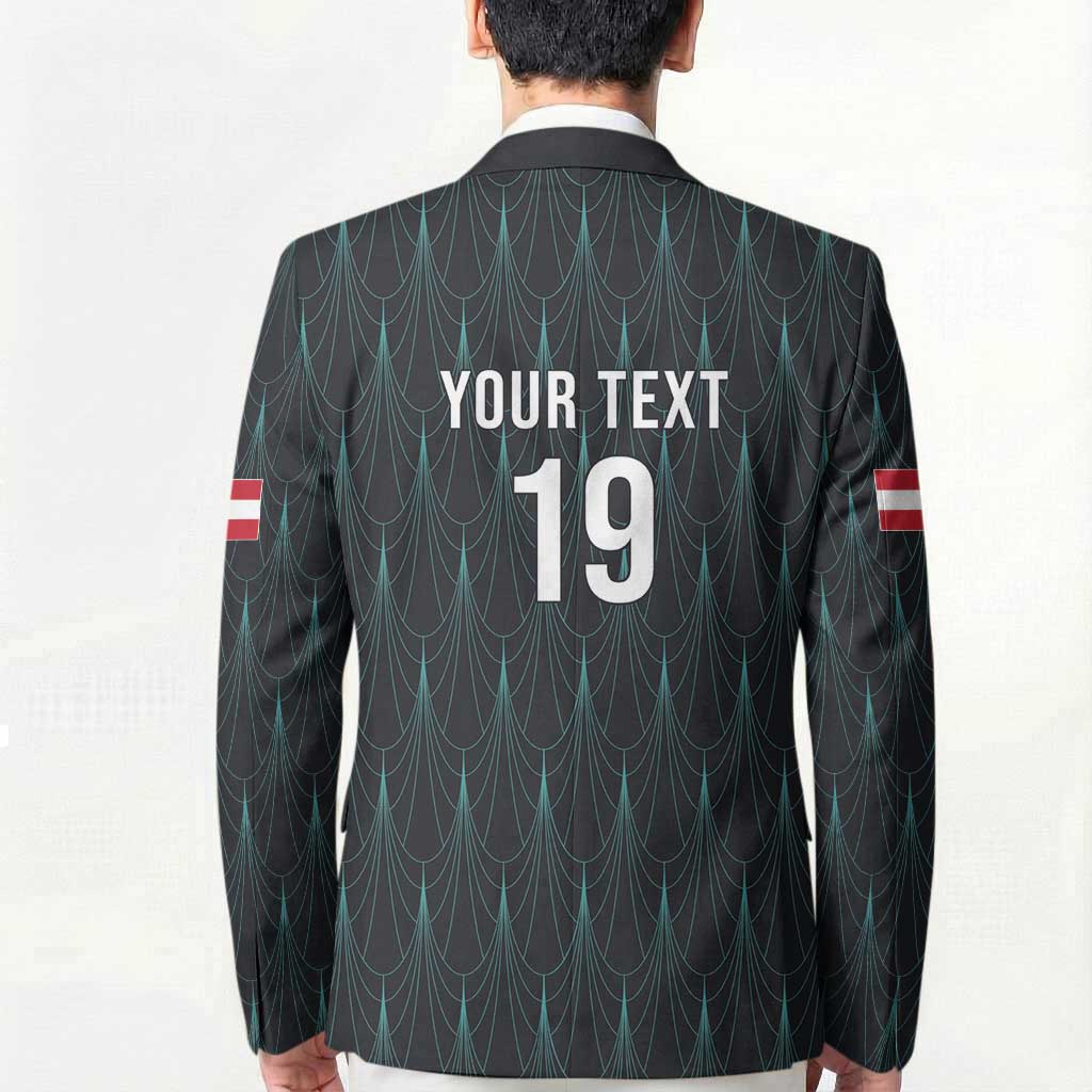 Custom World Football 2026 Austria Blazer Das Team Eagle Wing Style