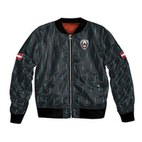Custom World Football 2026 Austria Bomber Jacket Das Team Eagle Wing Style