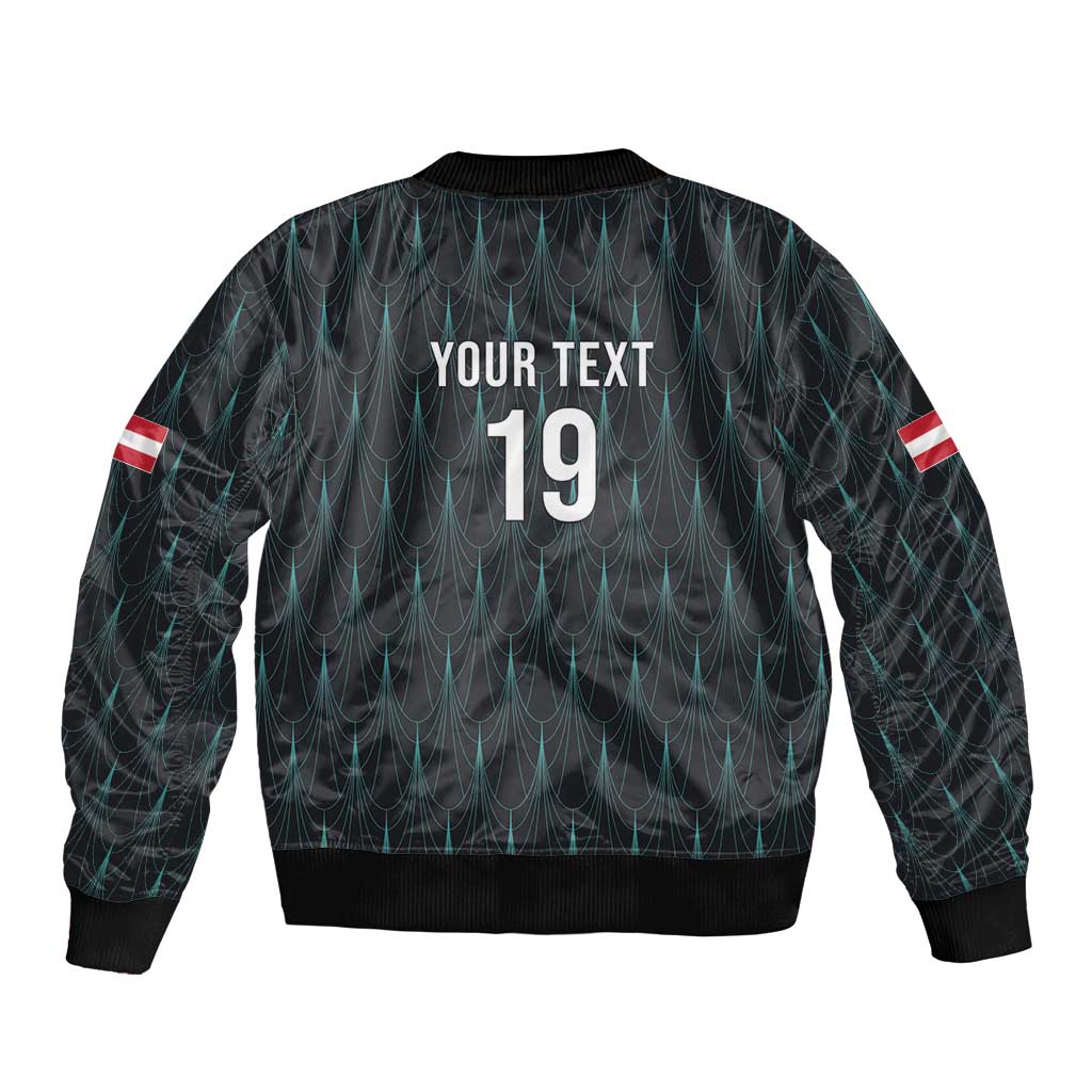 Custom World Football 2026 Austria Bomber Jacket Das Team Eagle Wing Style