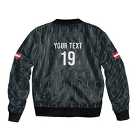 Custom World Football 2026 Austria Bomber Jacket Das Team Eagle Wing Style