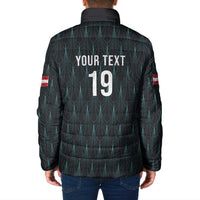 Custom World Football 2026 Austria Padded Jacket Das Team Eagle Wing Style