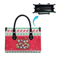 Iceland Christmas Leather Bag Icelandic Yule Lads - Wonder Print Shop