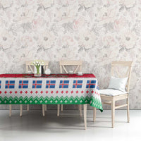 Iceland Christmas Tablecloth Icelandic Yule Lads - Wonder Print Shop