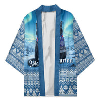 Iceland Christmas Kimono Icelandic Yule Cat LT19