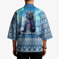 Iceland Christmas Kimono Icelandic Yule Cat LT19