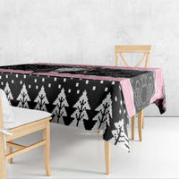 Anglesey Wales Christmas Tablecloth Pink Mari Lwyd Welsh Celtic Knot - Wonder Print Shop
