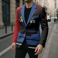 Custom Antigua and Barbuda Cricket Blazer Falcons Go For Glory