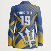 Custom Barbados Cricket Blazer Tridents Go For Glory
