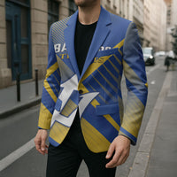 Custom Barbados Cricket Blazer Tridents Go For Glory