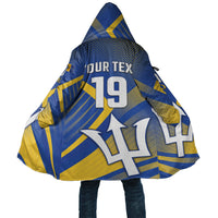 Custom Barbados Cricket Cloak Tridents Go For Glory
