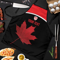 Personalized Canada Soccer Apron Maple Leaf and Map Style - Wonder Print Shop
