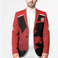 Personalized Canada Soccer Blazer Maple Leaf and Map Style - Wonder Print Shop