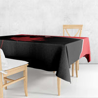 Personalized Canada Soccer Tablecloth Maple Leaf and Map Style - Wonder Print Shop