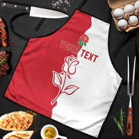 Personalized Rugby England Apron Red Rose Champions