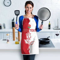 Personalized Rugby England Apron Red Rose Champions