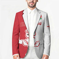 Personalized Rugby England Blazer Red Rose Champions