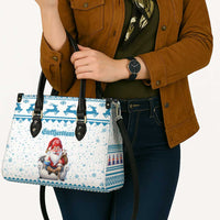 Iceland Christmas Leather Bag Stekkjastaur Sheep-Cote-Clod - Wonder Print Shop