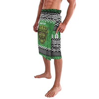 Personalized Anglesey Wales Christmas Lavalava Green Man Celtic Knot - Wonder Print Shop