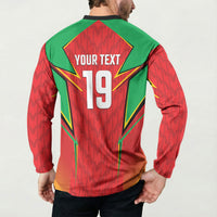 Custom Guyana Cricket Button Sweatshirt Amazon Warriors Go For Glory