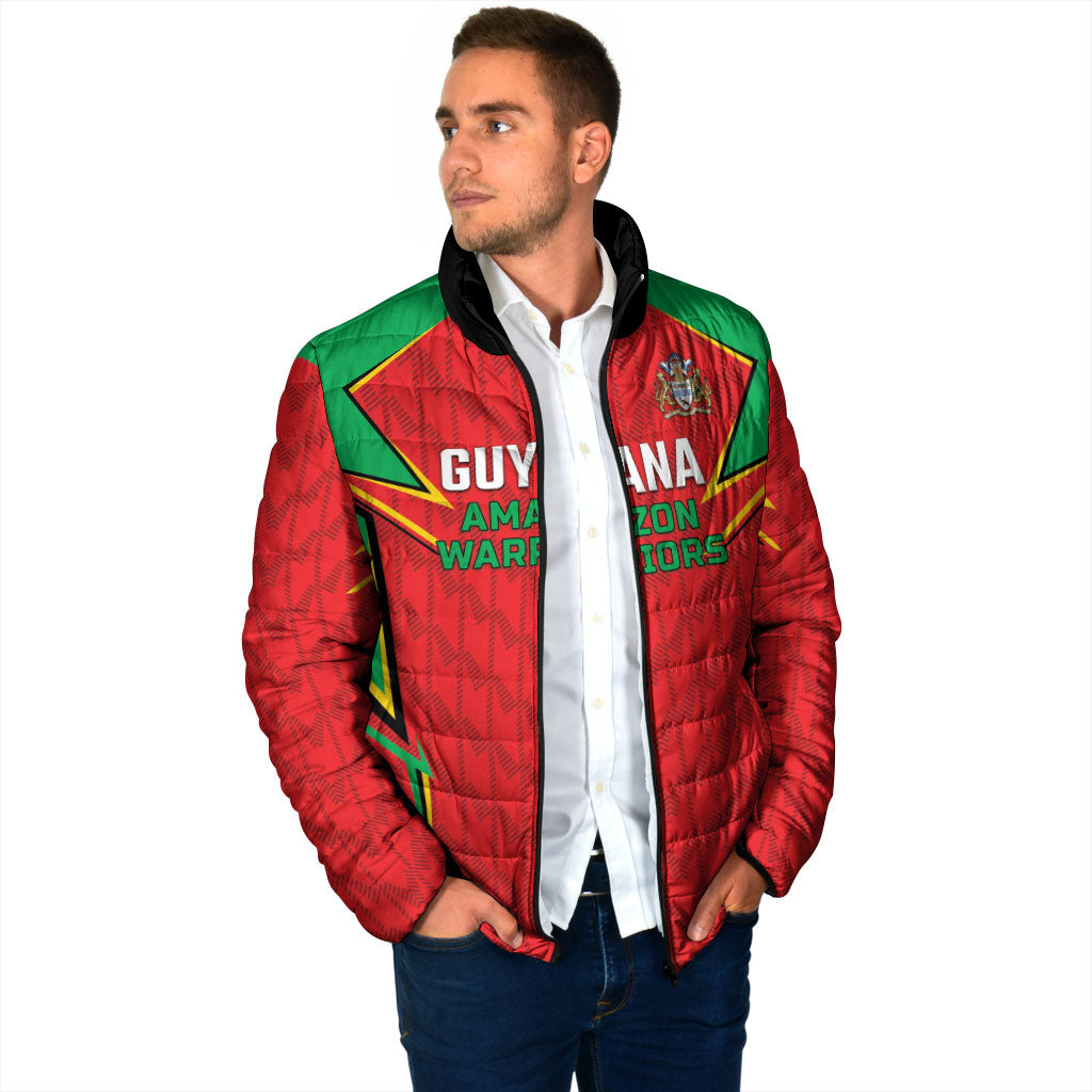 Custom Guyana Cricket Padded Jacket Amazon Warriors Go For Glory