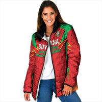 Custom Guyana Cricket Padded Jacket Amazon Warriors Go For Glory
