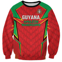 Custom Guyana Cricket Sweatshirt Amazon Warriors Go For Glory