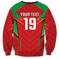 Custom Guyana Cricket Sweatshirt Amazon Warriors Go For Glory