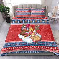 Czech Republic Christmas Bedding Set Czechia Jezisek Vesele Vanoce