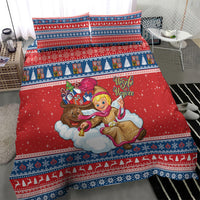 Czech Republic Christmas Bedding Set Czechia Jezisek Vesele Vanoce