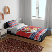 Czech Republic Christmas Bedding Set Czechia Jezisek Vesele Vanoce