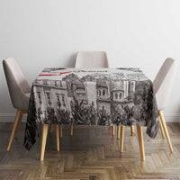 Poland Eagle Heritage Tablecloth Wawel Castle Polish Wycinanki Folk Pattern - Wonder Print Shop