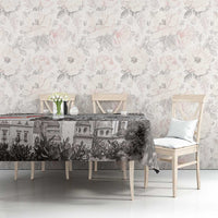 Poland Eagle Heritage Tablecloth Wawel Castle Polish Wycinanki Folk Pattern - Wonder Print Shop