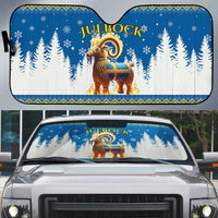 Sweden Christmas Auto Sun Shade Julbock  Yule Goat - Wonder Print Shop