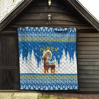 Sweden Christmas Quilt Julbock  Yule Goat - Wonder Print Shop