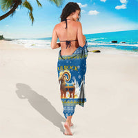 Sweden Christmas Sarong Julbock  Yule Goat - Wonder Print Shop