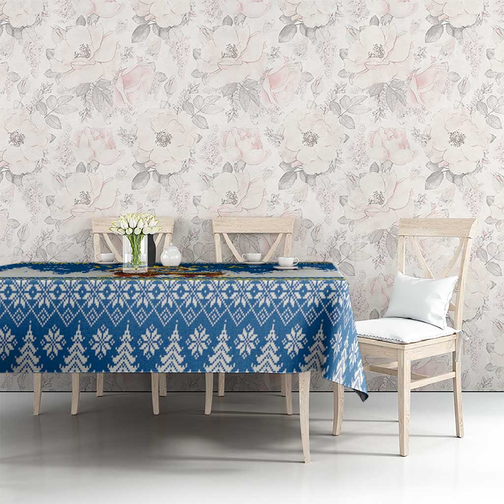 Sweden Christmas Tablecloth Julbock  Yule Goat - Wonder Print Shop