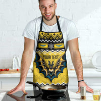 Personalized Brecknockshire Wales Christmas Apron Welsh Celtic Bat Design - Wonder Print Shop
