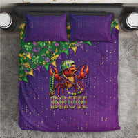 Funny Crawfish Carnival Bedding Set It's Mardi Gras Bruh - Wonder Print Shop