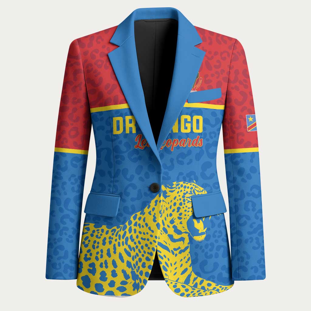 Custom World Football 2026 DR Congo Blazer Roar of Les Leopards