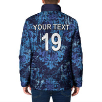 Italy Rugby Custom Padded Jacket Gli Azzurri Champions