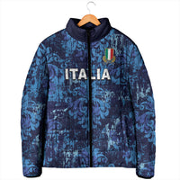 Italy Rugby Custom Padded Jacket Gli Azzurri Champions