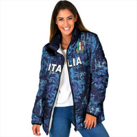 Italy Rugby Custom Padded Jacket Gli Azzurri Champions