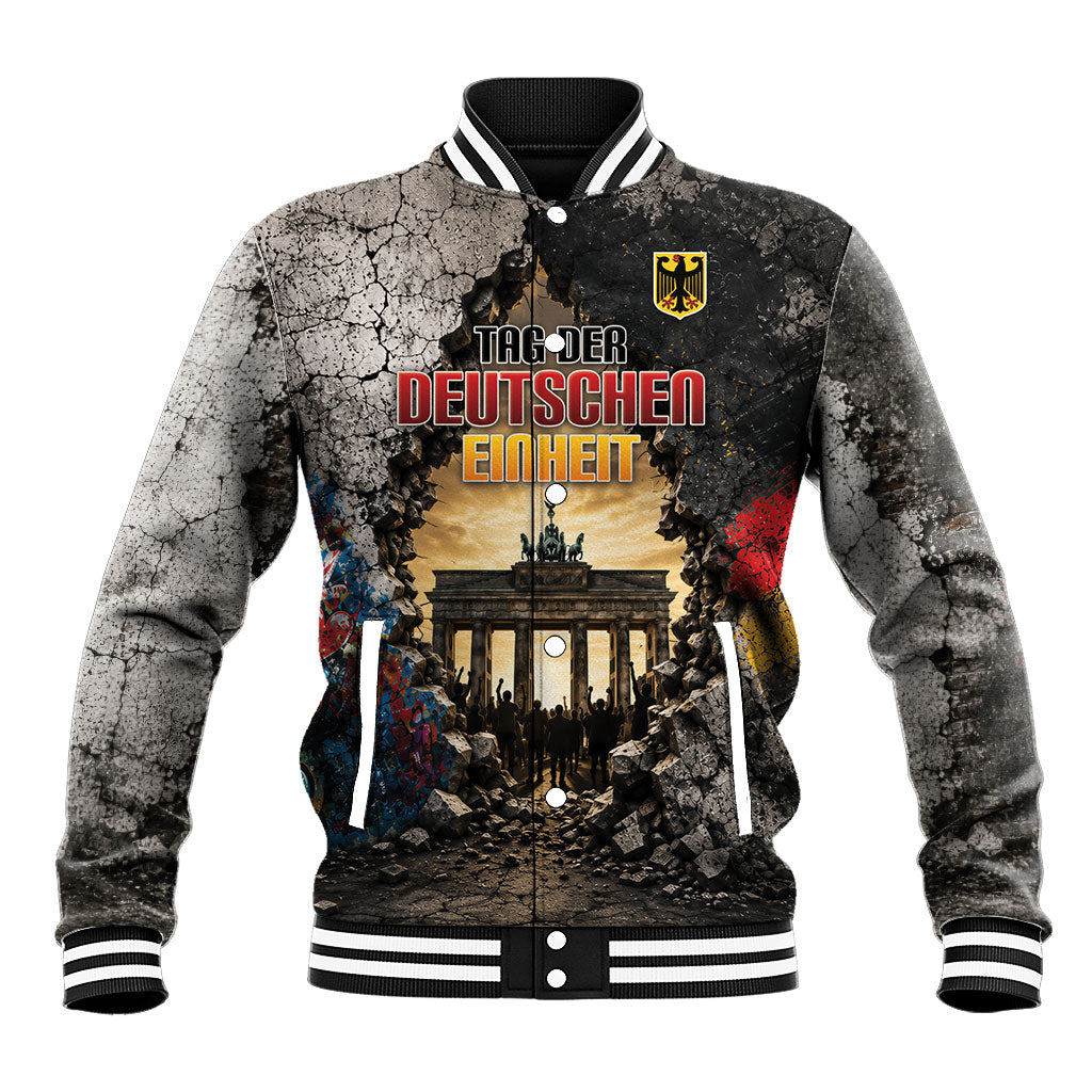 Germany Unity Day Baseball Jacket Tag Der Deutschen Einheit Brandenburg Gate