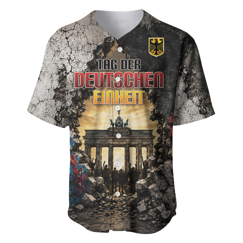 Germany Unity Day Baseball Jersey Tag Der Deutschen Einheit Brandenburg Gate