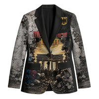 Germany Unity Day Blazer Tag Der Deutschen Einheit Brandenburg Gate
