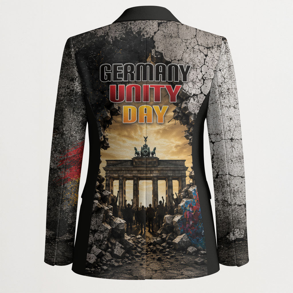 Germany Unity Day Blazer Tag Der Deutschen Einheit Brandenburg Gate