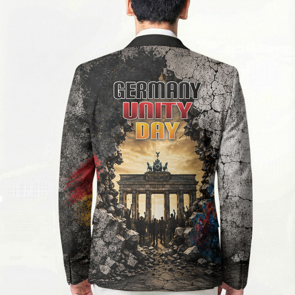 Germany Unity Day Blazer Tag Der Deutschen Einheit Brandenburg Gate