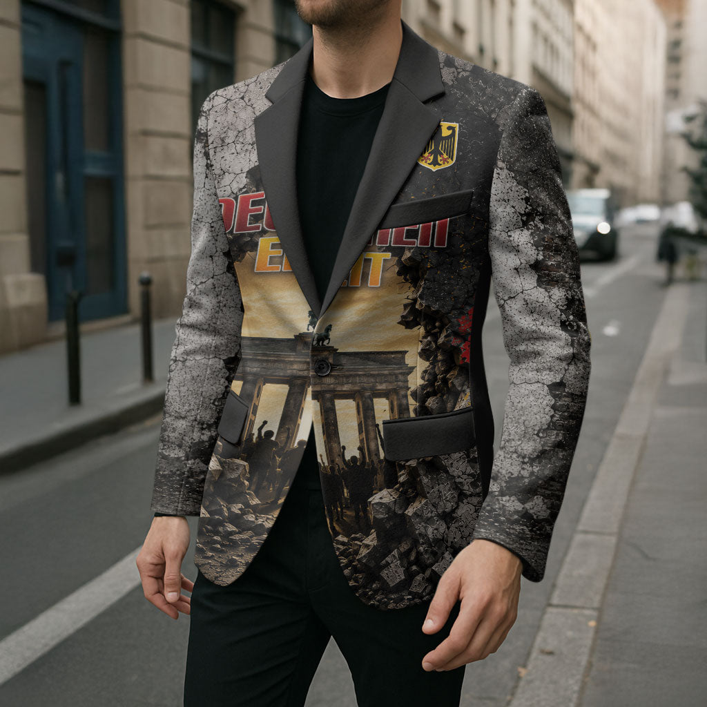 Germany Unity Day Blazer Tag Der Deutschen Einheit Brandenburg Gate